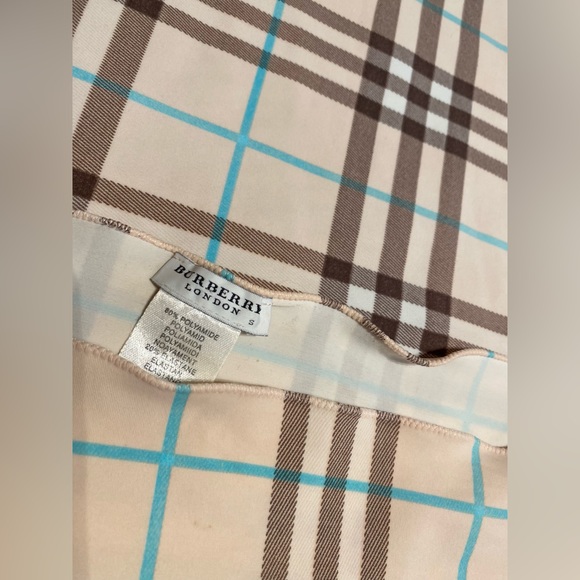 BURBERRY Swim/ Pink NOVA CHECK Sarong! Like NEW🔥Flawless👙made in Italy🇮🇹 OS - Picture 10 of 13